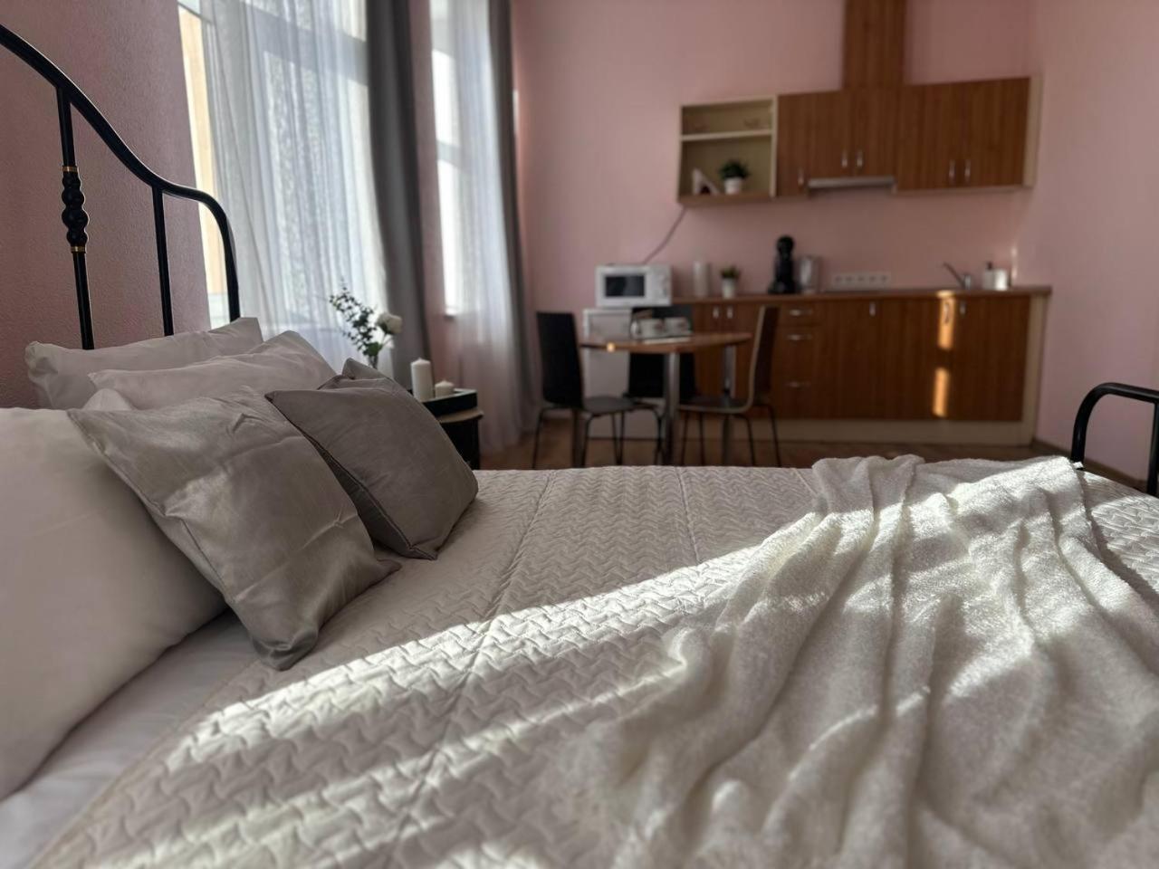 Apartamenti Dvinska Daugavpils Buitenkant foto